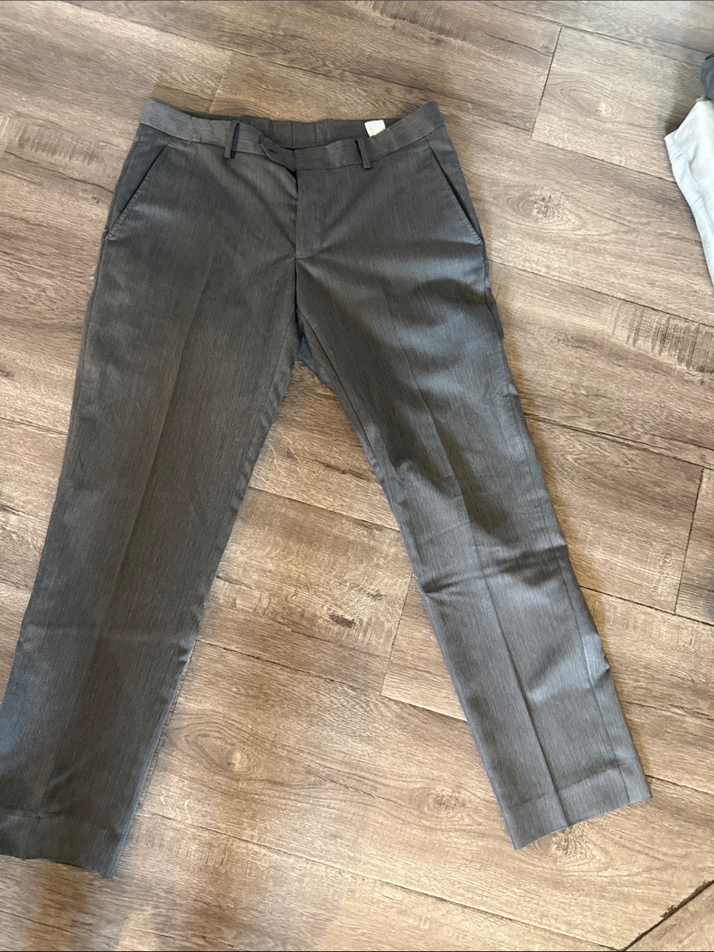 Zara Men's Charcoal Pinstripe Dress Pants